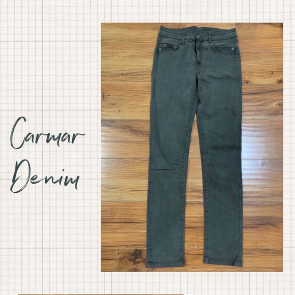 Carmar Denim - Carmar Olive Green Skinny Jeans size 26